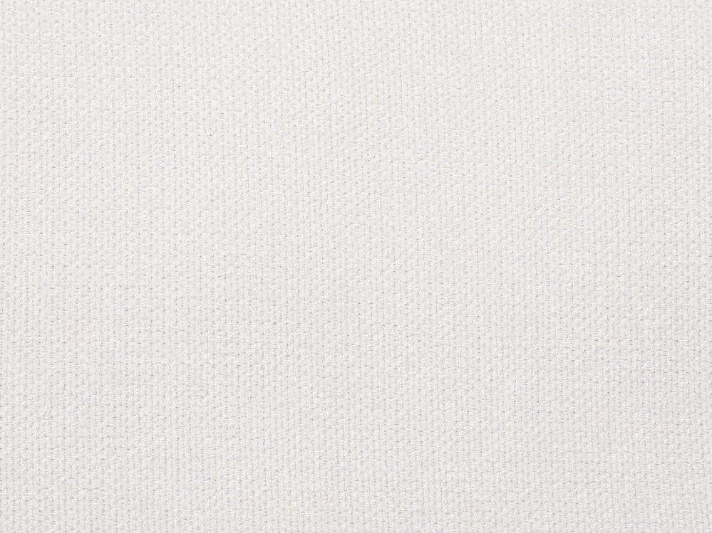 Sofá de canto 4 lugares em tecido branco-creme à direita LOFOTEN Beliani