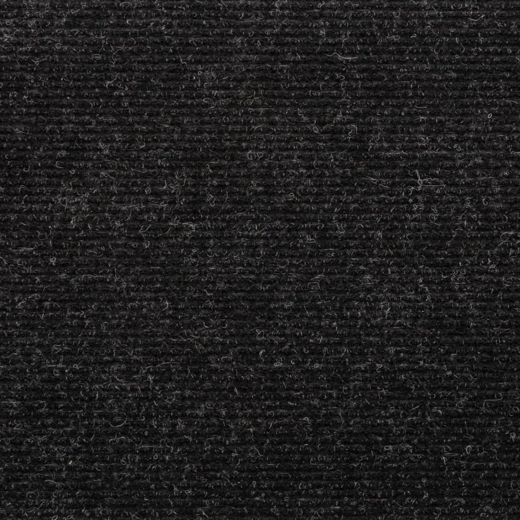 Tapetes de escada autoadesivos 15 pcs 65x24,5x3,5 cm antracite