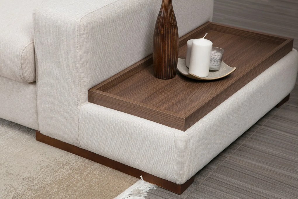 Sofá de Canto Loop – Branco – 312 cm x 194 cm