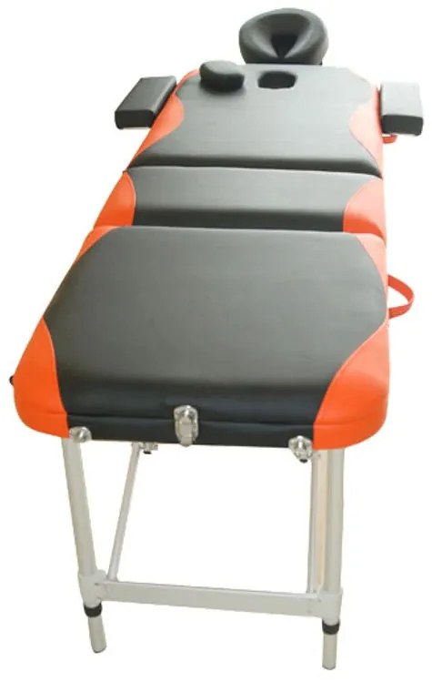 Marquesa Tylino Dobrável ´- Preto e Laranja - Design Moderno