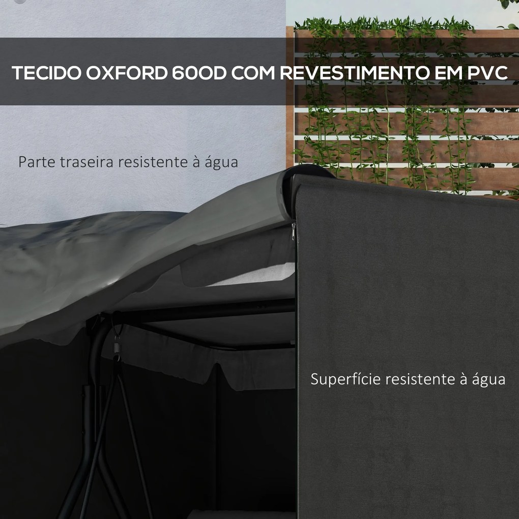 Capa para Móveis de Jardim Capa Protetora para Baloiços de Exterior co