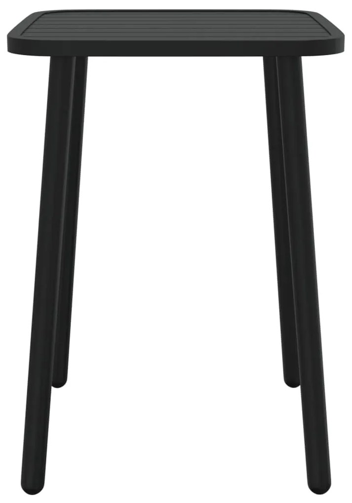 Mesa de jardim 50x50x71 cm aço antracite