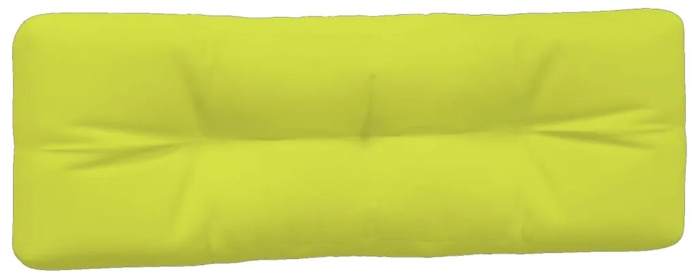 Almofadões para móveis de paletes 5 pcs tecido verde brilhante