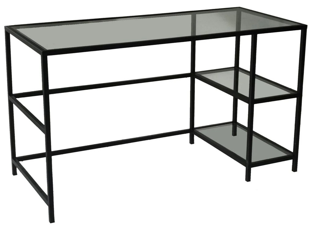 Secretária Master – Preto – 130x75x60 cm