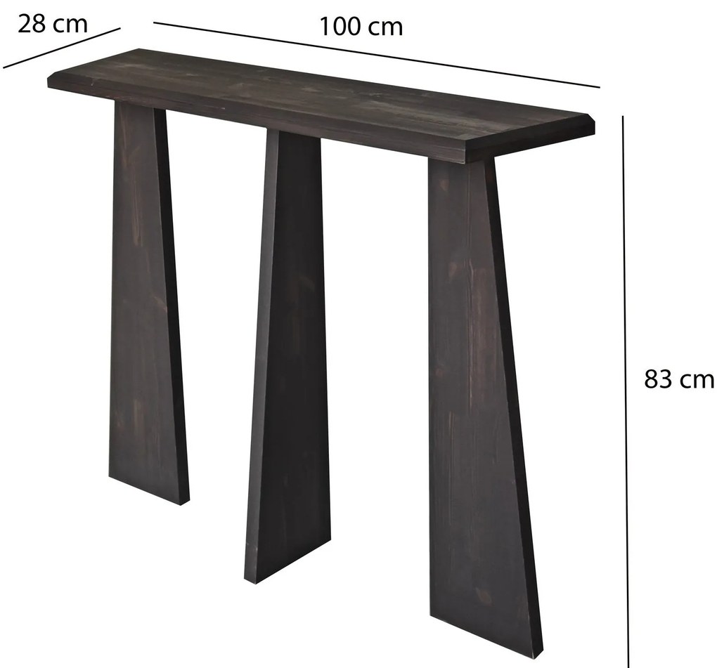 Cômoda Cleopatra – Antracite – 100 cm x 83 cm x 28 cm