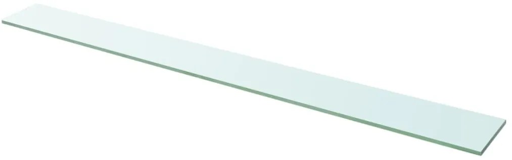 Prateleiras 2 pcs 110x12 cm vidro transparente