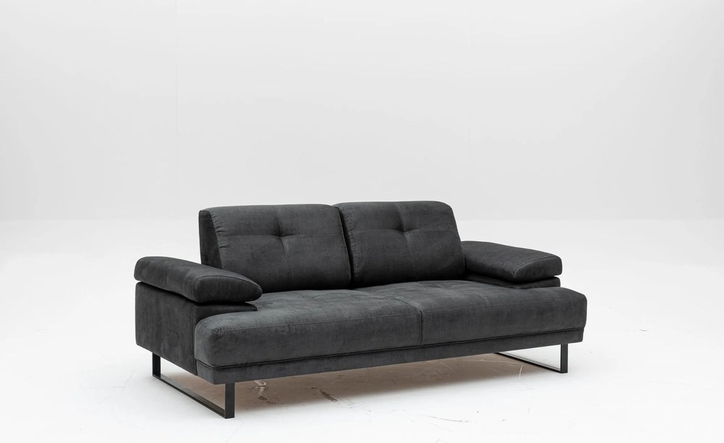 Sofá-Cama 2 Lugares Mustang – Antracite – 199x99x83 cm