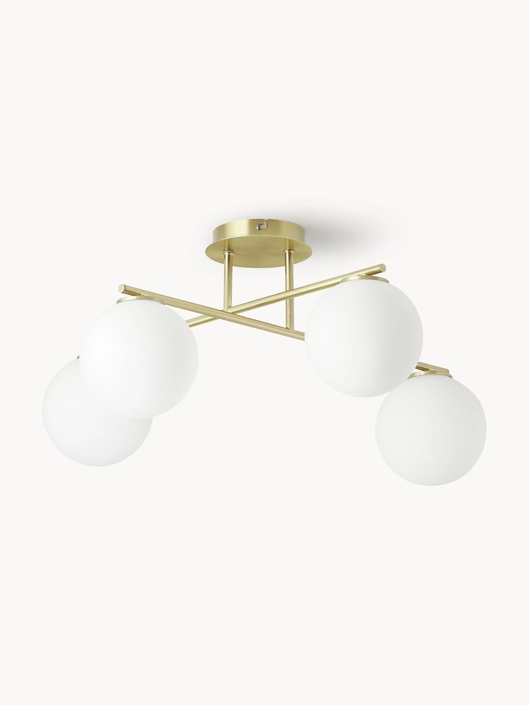 Opal Glass Ceiling Lamp Atlanta
