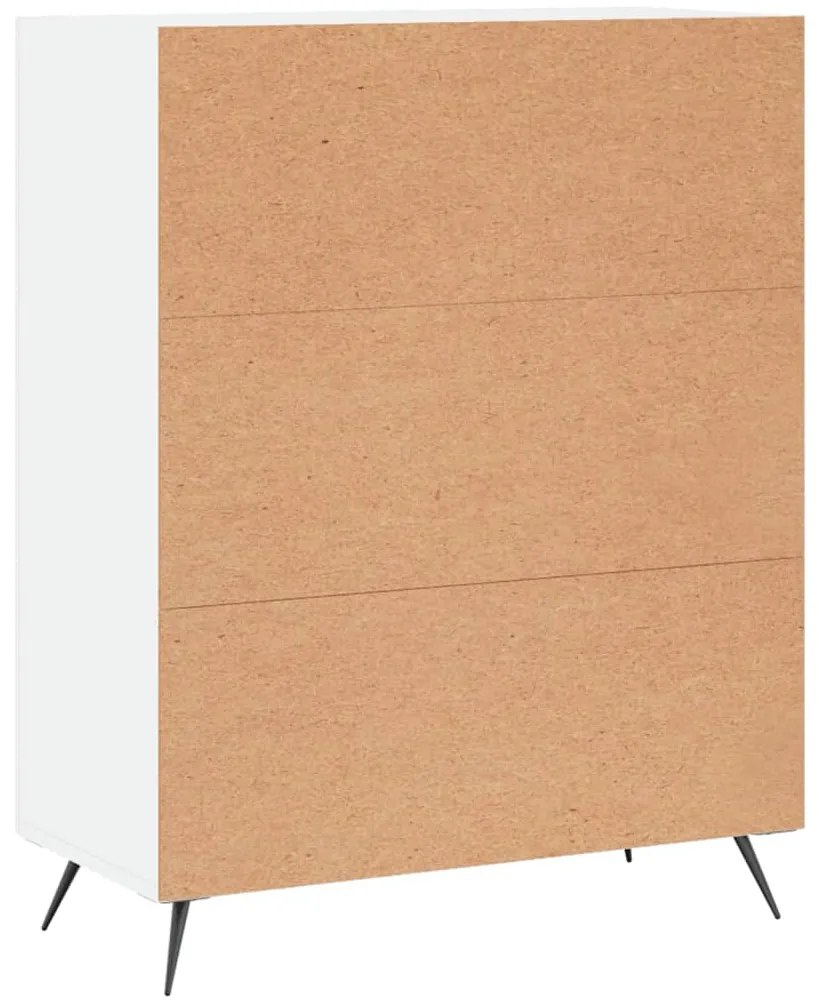 Cómoda 69,5x34x90 cm derivados de madeira branco