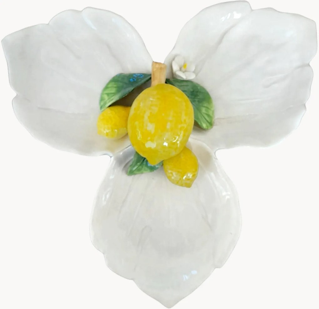 Travessa pintada à mão Lemon