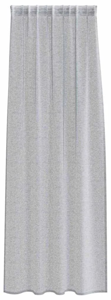 Cortinas 2 pcs Cinzento-escuro 140 x 260 cm Poliéster