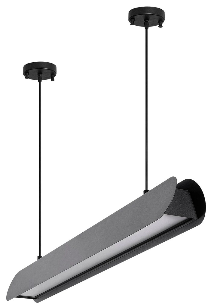 Chandelier Ens – Preto – 109 cm x 10 cm x 130 cm
