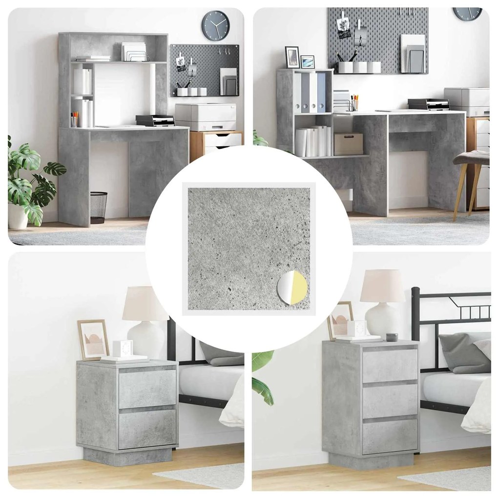 vidaXL Capa de Parafuso Autoadesiva 12 pcs Cinzento Ø 20 x 0,5 mm