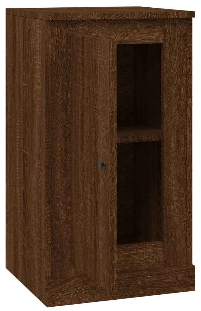 Aparadores 2 pcs 37,5x35,5x67,5 deriv.madeira carvalho castanho