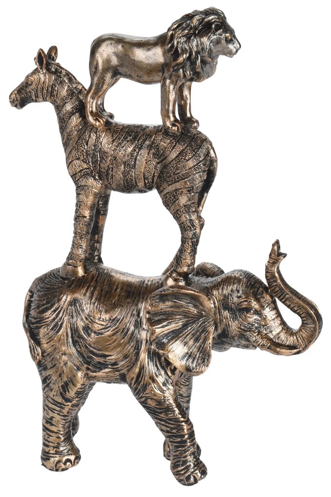 Peça Decorativa Animais Selva 27CM