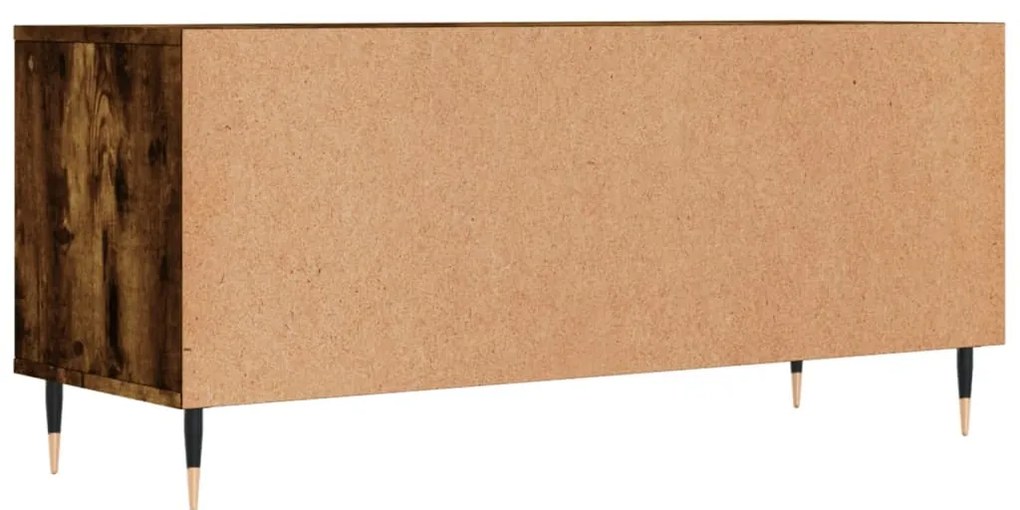 Móvel p/ TV 100x34,5x44,5 cm derivados madeira carvalho fumado