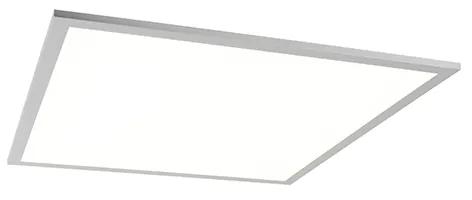 Candeeiro de teto moderno branco 62cm LED - LIV Moderno