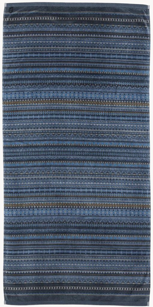 Toalha de banho em veludo e algodão felpudo Geometric Print