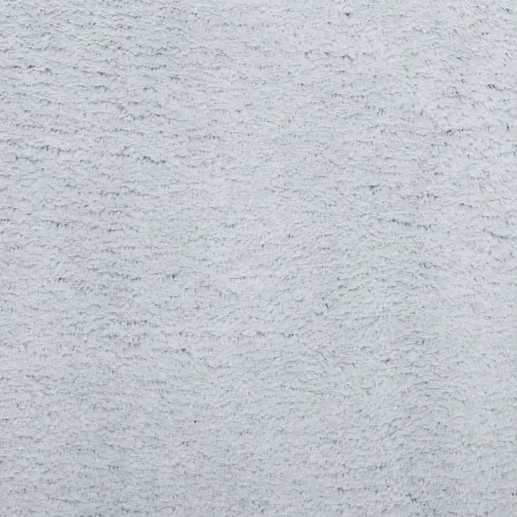 Tapete pelo curto macio e lavável HUARTE 160x230 cm azul