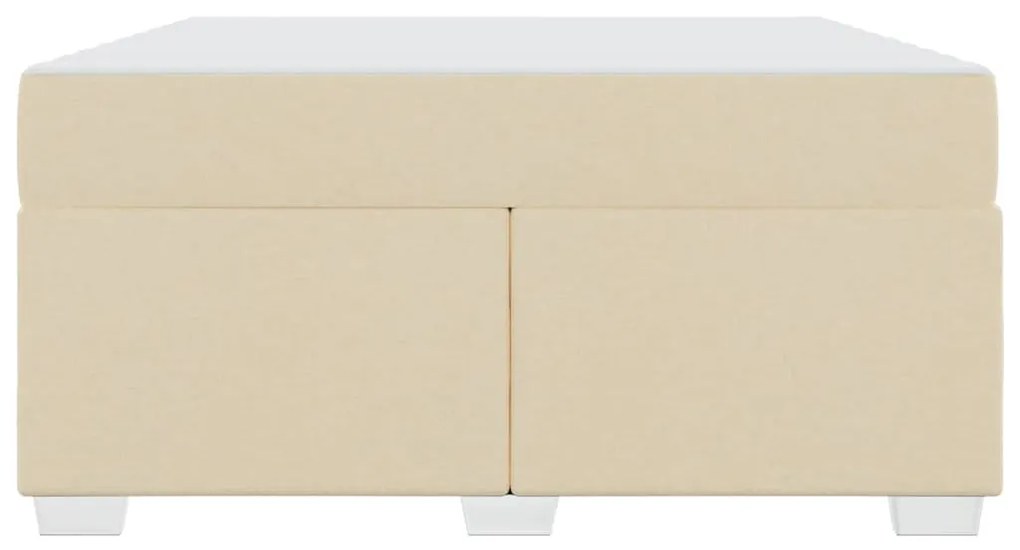 Estrutura da Cama Outros Creme 160 x 200 cm tecido