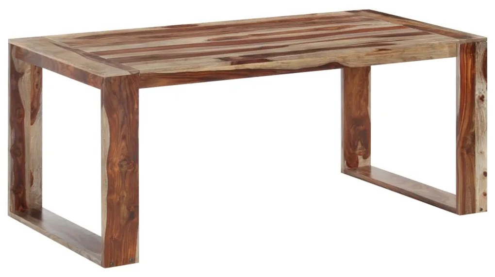 Mesa de jantar 180x90x76 cm madeira maciça