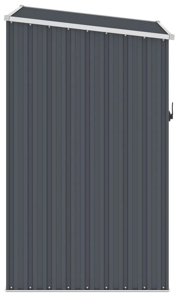 Abrigo de jardim 87x98x159 cm aço galvanizado antracite
