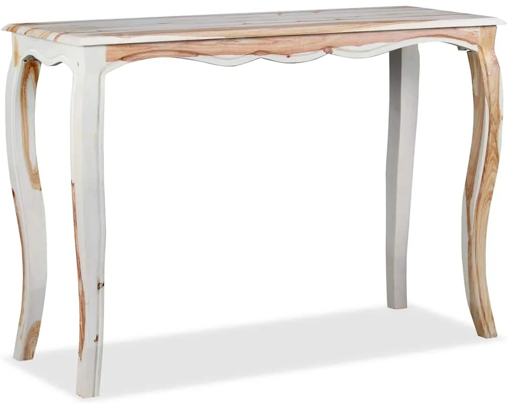 Mesa consola 110x40x76 cm madeira de acácia maciça