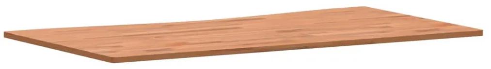 Tampo de secretária 110x(55-60)x1,5 cm madeira de faia maciça
