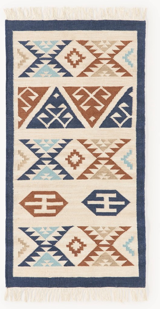 Tapete em lã artesanal Anisa