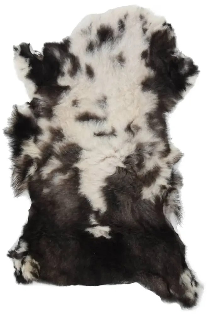 vidaXL Pele de ovelha (60-70)x(90-100) cm multicolor