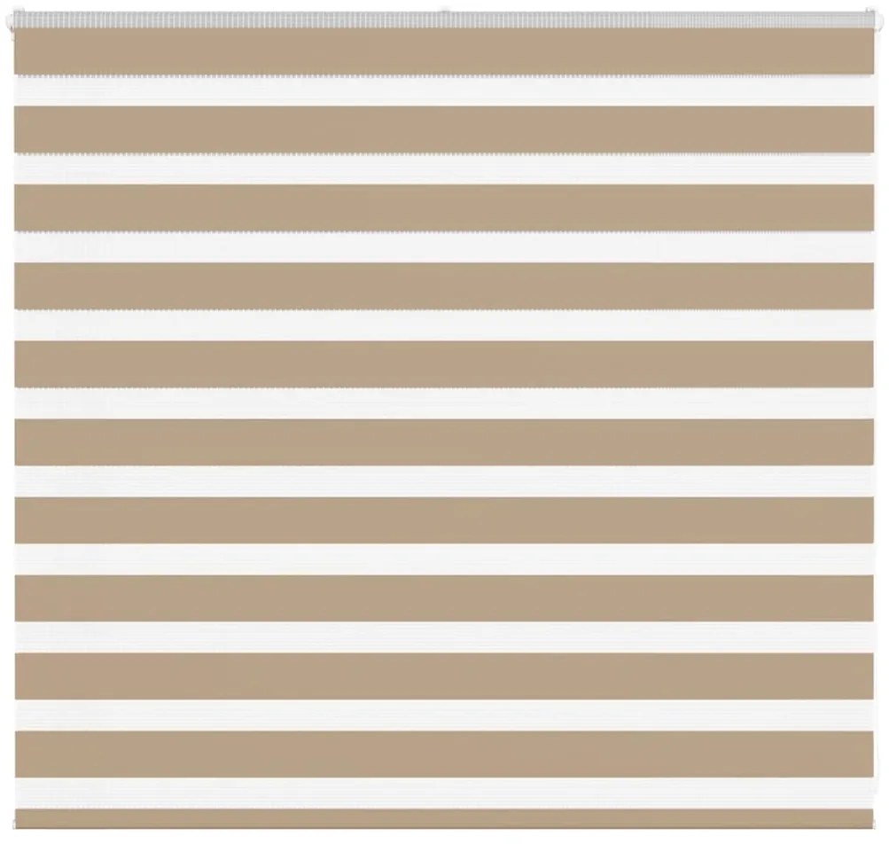 vidaXL Cortina de zebra 165x100 cm largura do tecido 160,9cm poliéster
