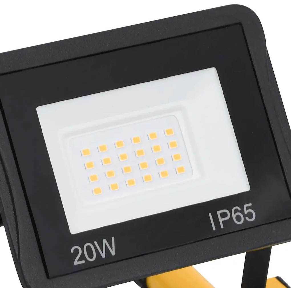 Projetor c/ iluminação LED e pega 2x20 W branco frio