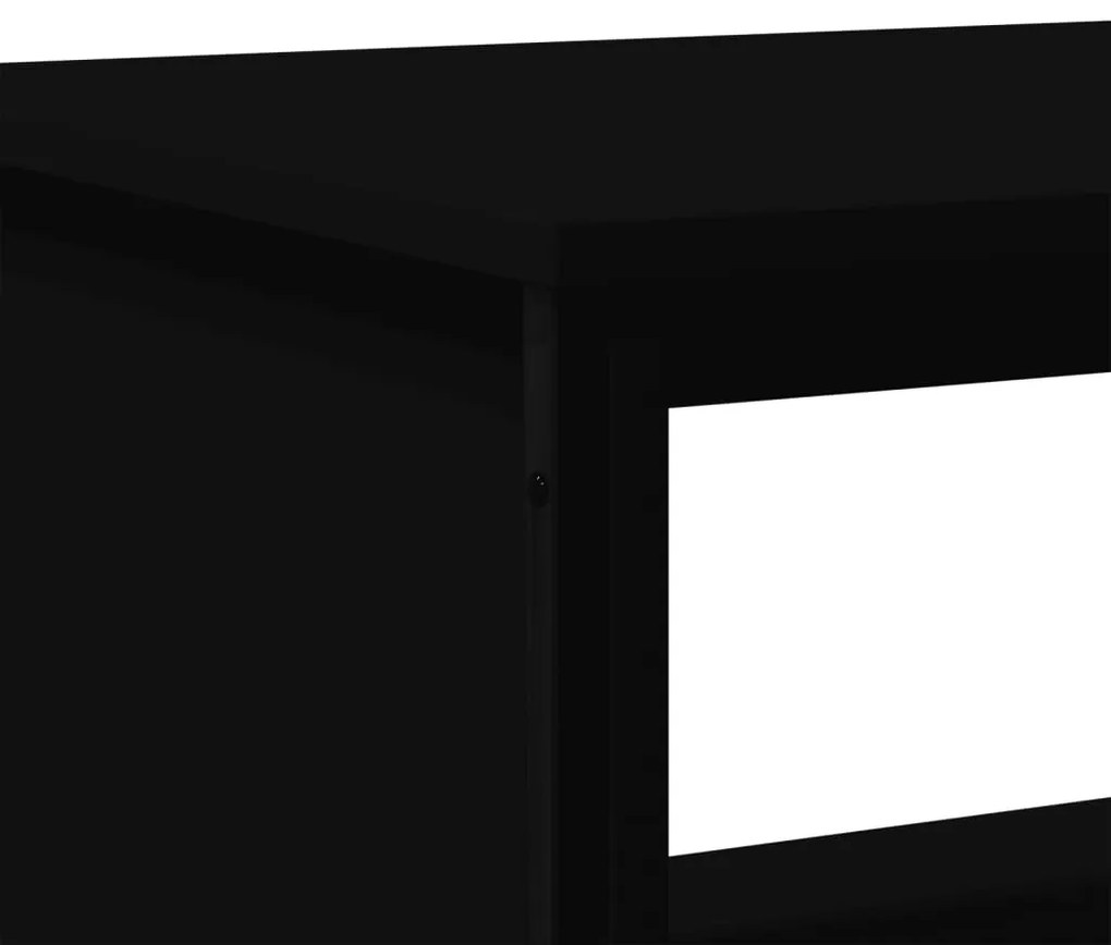 Mesa de centro 100x51x40 cm derivados de madeira preto