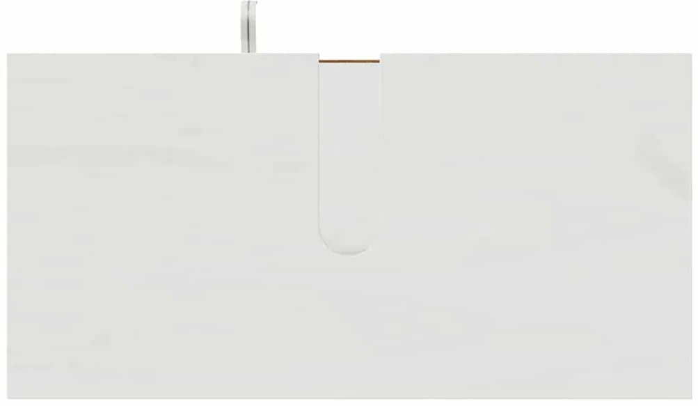 Conjunto de Móveis para Banheiro com gaveta 3 pcs Branco antigo