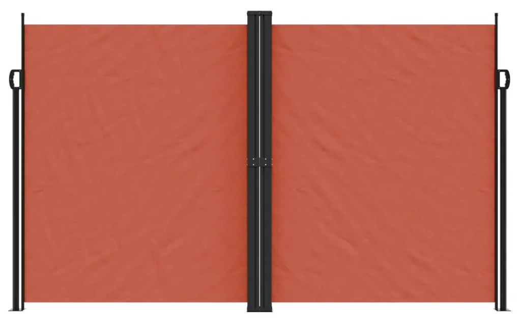 Toldo lateral retrátil 200x1200 cm terracota
