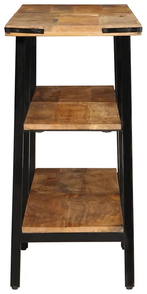 Mesa consola 140x35x70 cm madeira de mangueira maciça