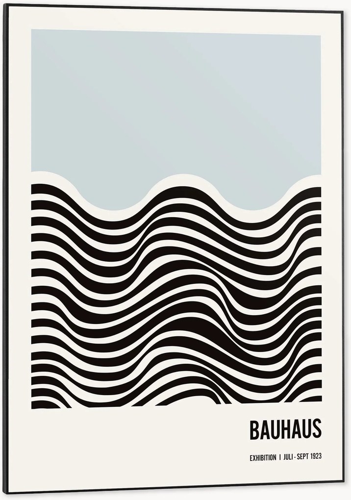 Impressão digital emoldurada Bauhaus