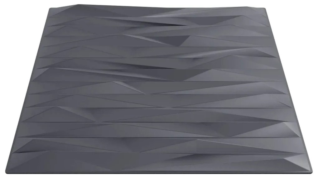 Painéis de parede 12 pcs 50x50 cm 3m² XPS pedra cinzento
