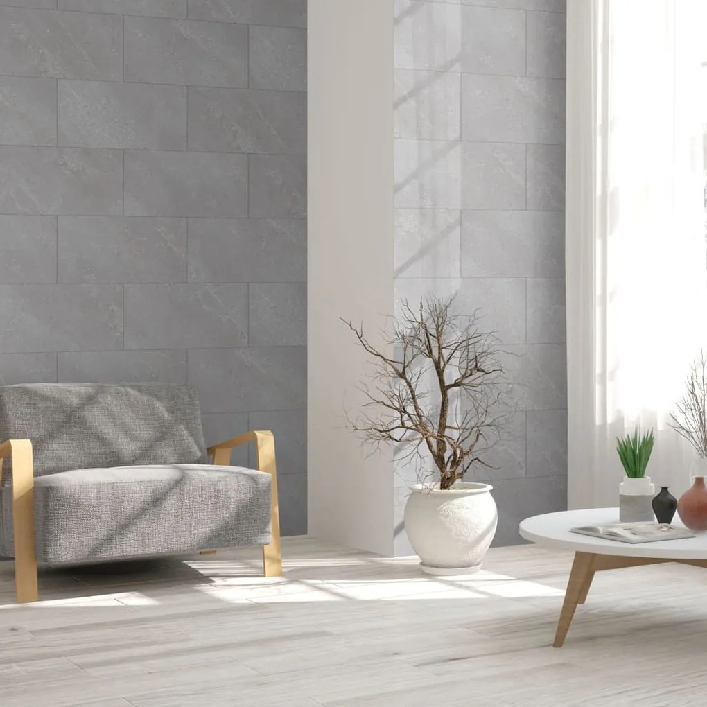 434301 Grosfillex Ladrilho revest. Gx Wall+ 11pcs 30x60 cm pedra cinza-claro
