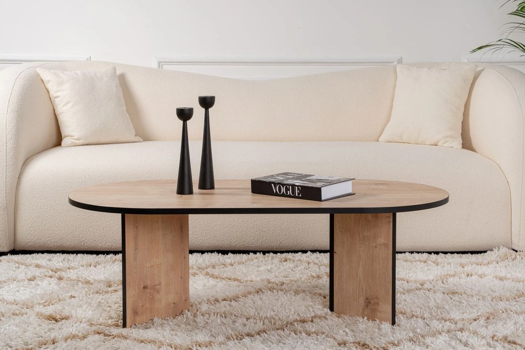 Mesa de Centro Sable – Carvalho Safira – 119x40x60 cm