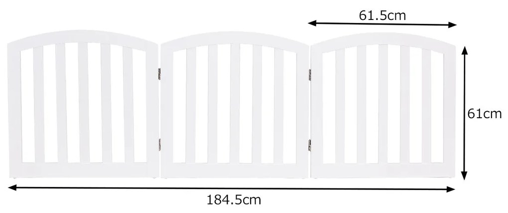 Barreira de segurança para crianças ou Animais de estimação Barreira de protecção para cães Grelha de protecção para cães Escada 184,5 x 61
