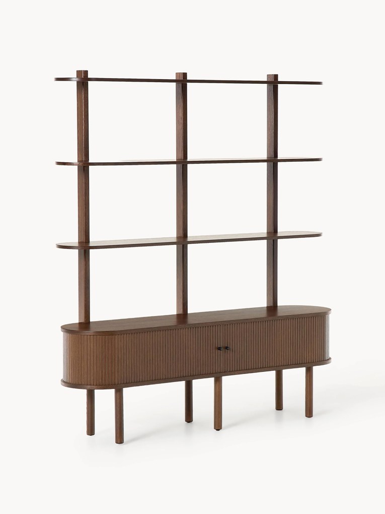 Shelf Unit Calary with Fluted Front