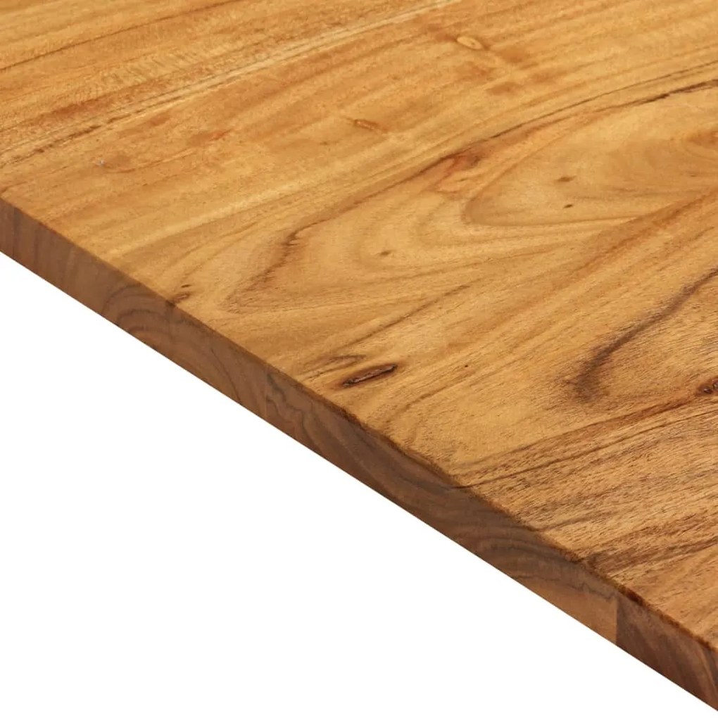 Tampo p/ móvel toucador WC 140x52x2,5 cm madeira acácia maciça