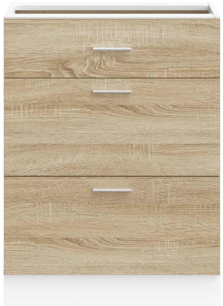 Armário base de cozinha “Lyon” carvalho sonoma