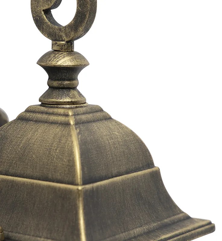 Candeeiro de parede exterior romântico bronze - London Clássico / Antigo,Country / Rústico