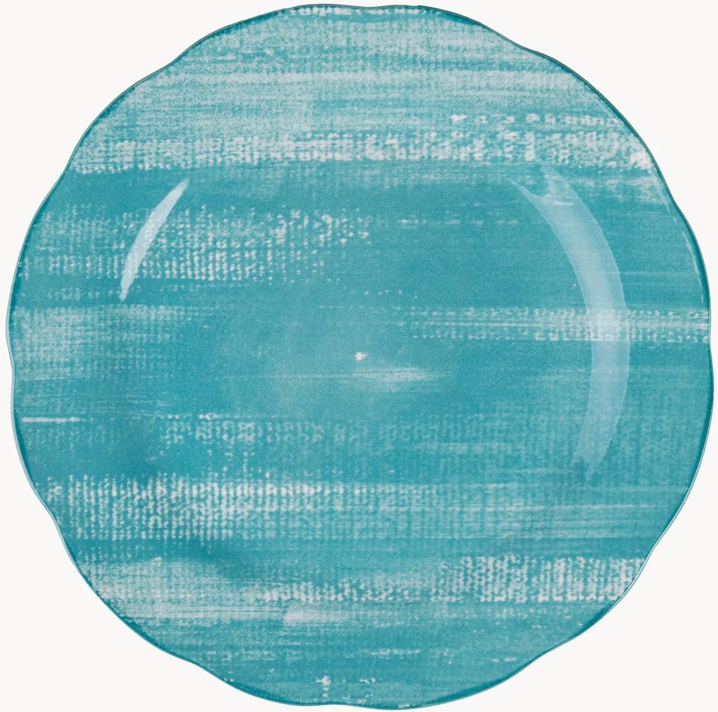 Pratos de jantar em porcelana Versilia, conjunto de 6