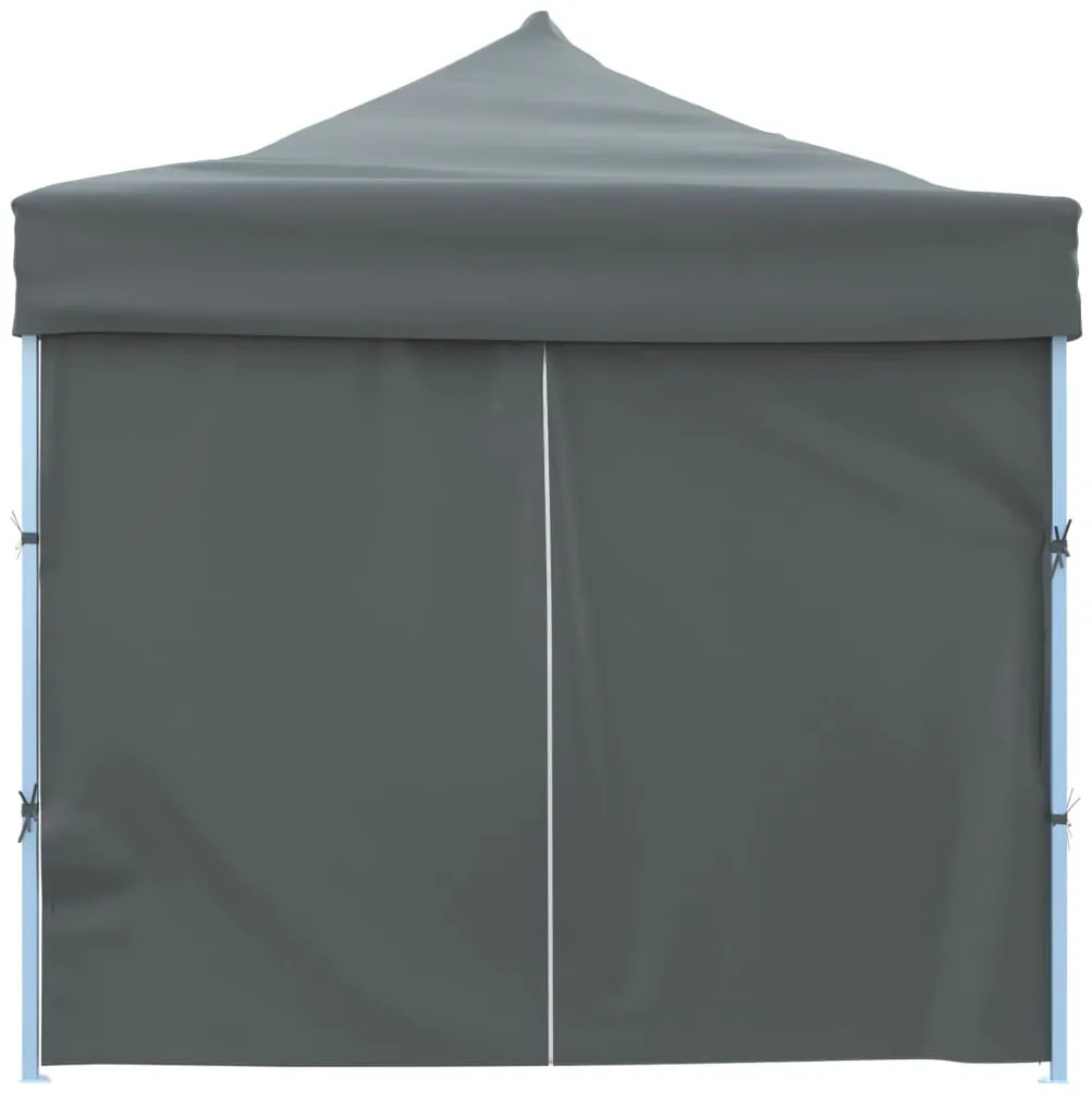 Tenda para festas pop-up dobrável c/ 8 paredes 3x9 m antracite