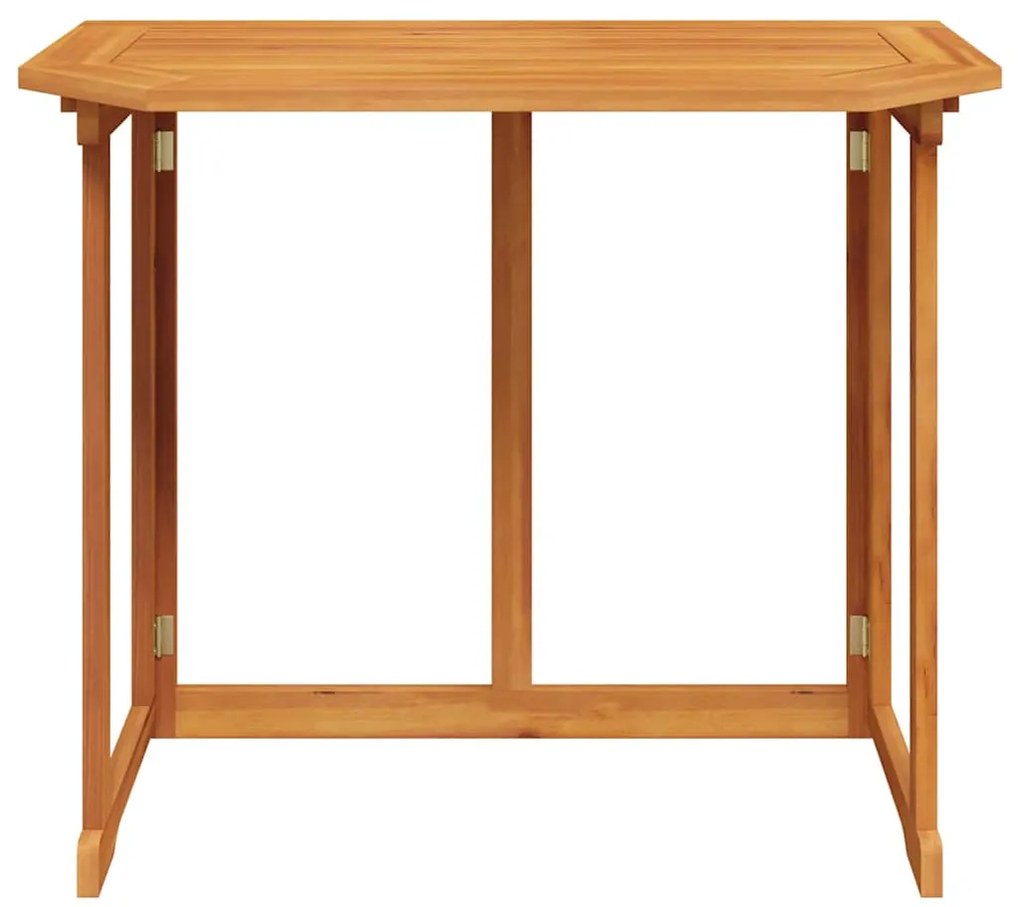 Mesa de bistrô 90x50x75 cm madeira de acácia maciça