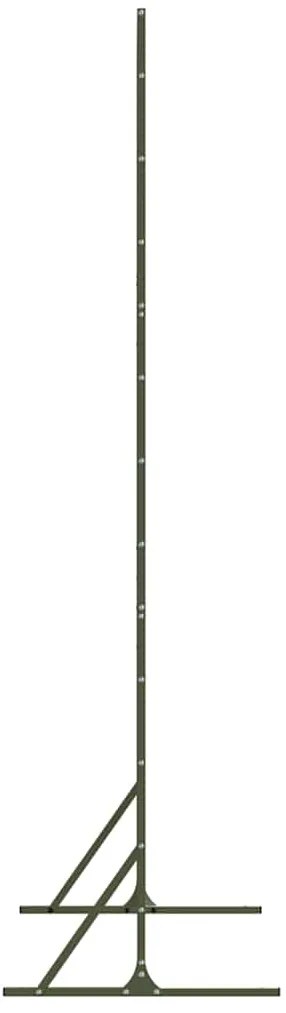 Tela de Privacidade Verde Azeitona 100x50x180 cm de Aço