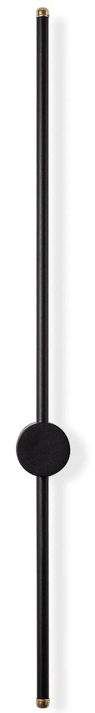 Aplique de Parede Sword – Preto – 91x10x7 cm